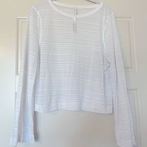 Lululemon white long sleeve